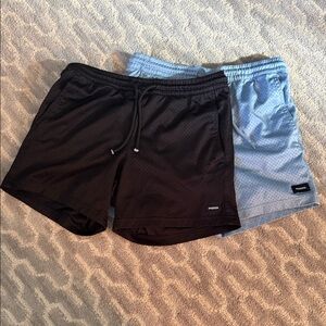 RSQ Kids Black and Light Blue Shorts